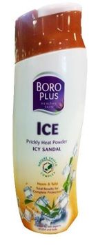 Boroplus Prickly Heat Ice Talcum Powder - Sandal, 150g