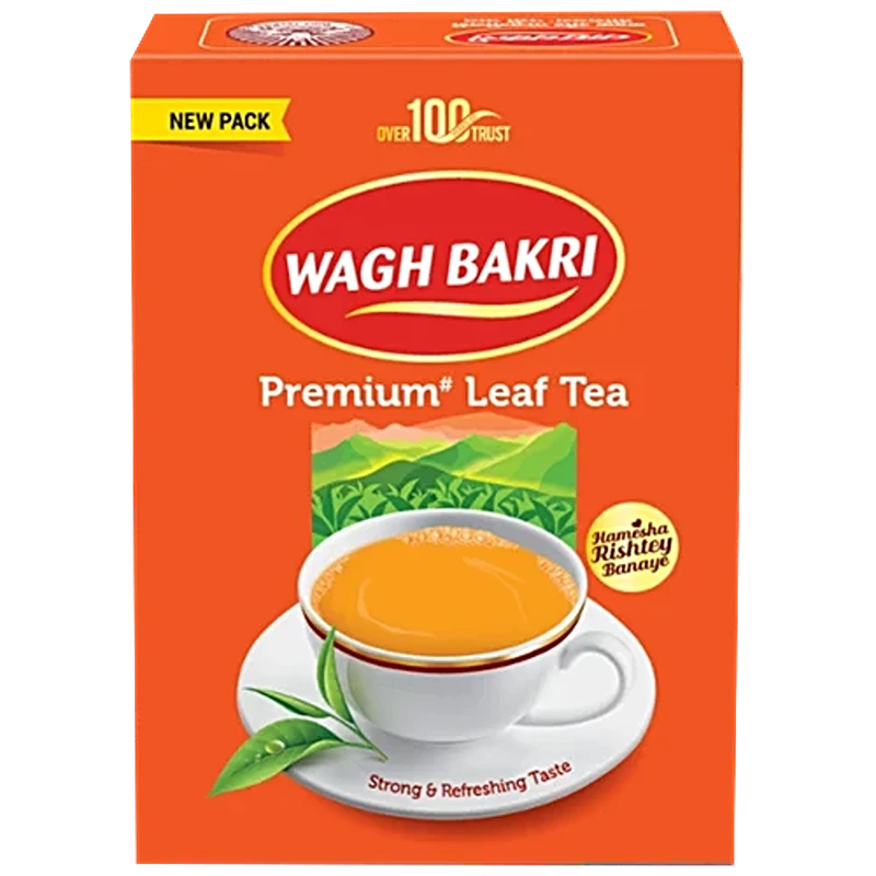 Wagh Bakri Leaf Tea Carton - Premium, 250g