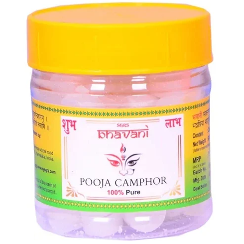 Bhavani Camphor Pouch, 25g