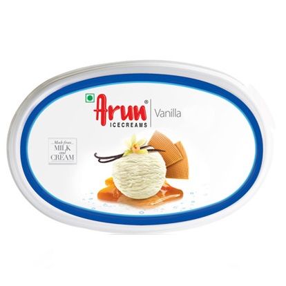 Arun Ice Cream Tub - Vanilla, 500ml