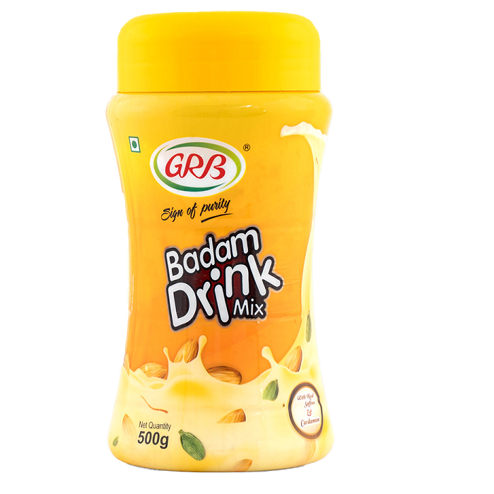 GRB Badam Drink Mix PET Bottle, 500g