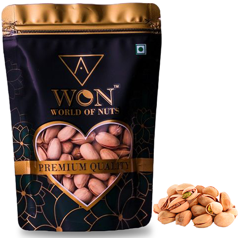 A Won Premium Quality Roasted & Salted Pouch - Pista, 95g