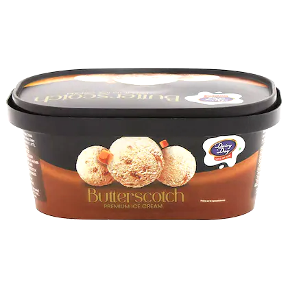 Dairy Day Ice Cream Tub - Butterscotch, 500ml
