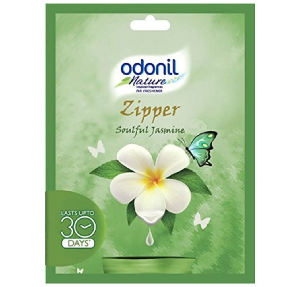Odonil Zipper Air Freshener - Jasmine, 10g