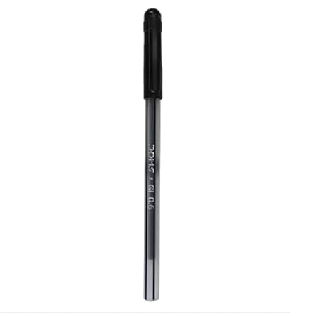 Doms (Rs.3) 0.6 GL Ball Pen - Black (Set of 80)