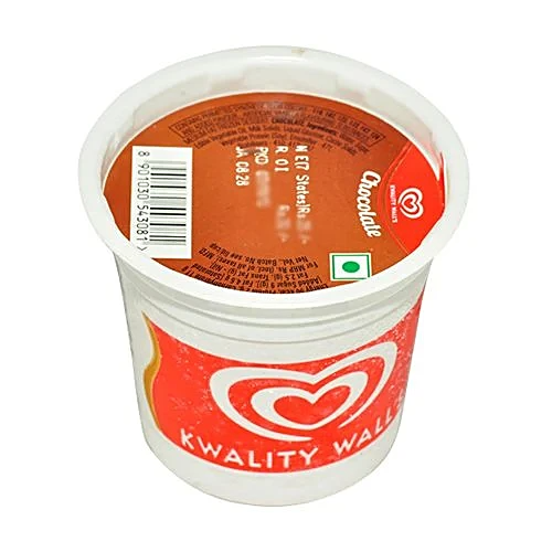Kwality Wall's Ice Cream Cup - Chocolate, 90ml