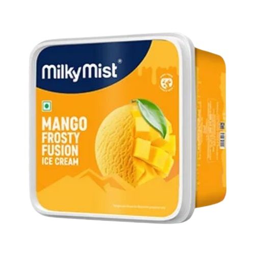 Milky Mist Frosty Fusion Ice Cream Square Tub - Mango, 1L