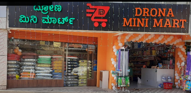 Drona mini mart