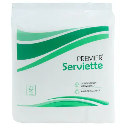 Premier Silky Napkins, 90 Pulls (27 � 30 cm)