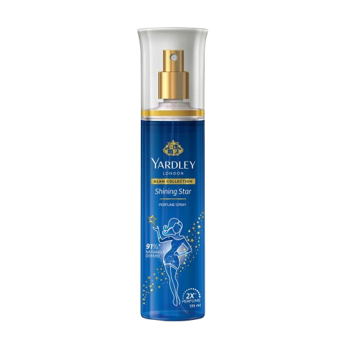 Yardley London Glam Collection Woman Perfume Body Spray - Shining Star, 135ml