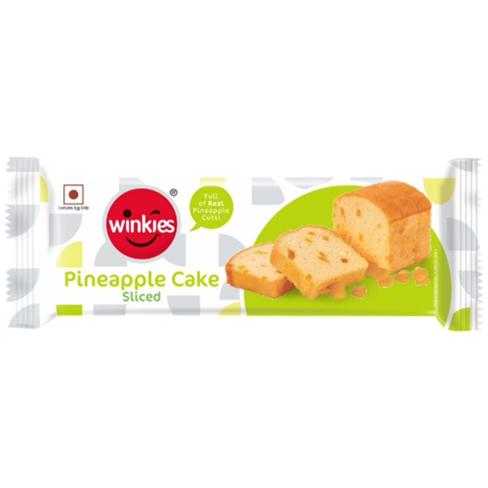 Winkies Slice Cake - Pineapple, 130g
