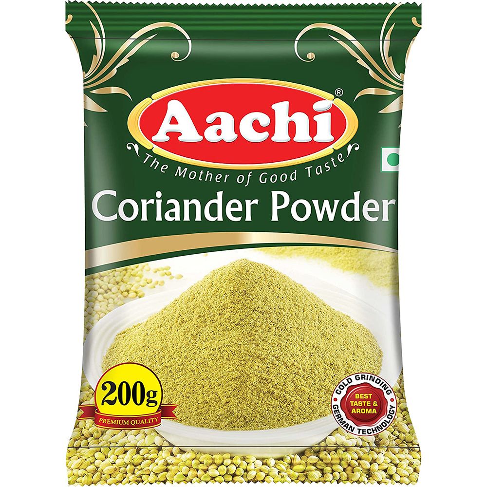 Aachi Coriander Powder Pouch, 200g