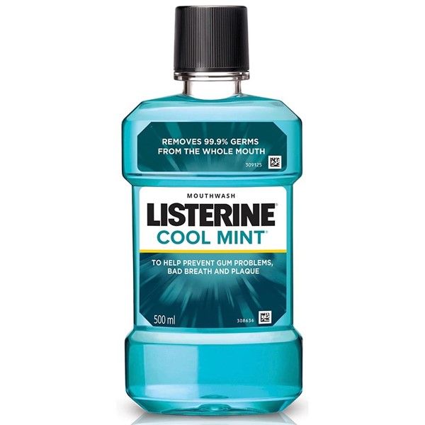 Listerine Mouth Wash - Cool Mint, 500ml