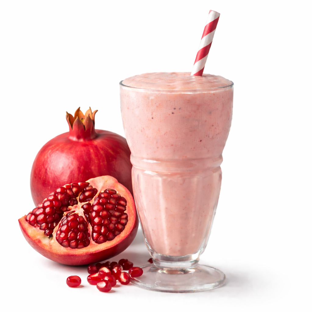 Milk Shake - Pomegranate, 1 Glass