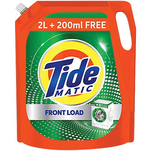 Tide Matic Liquid Detergent Refill Pouch - Front Load, 2.2L