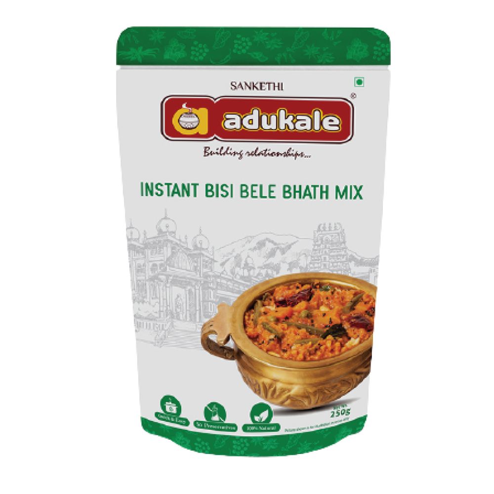 Adukale Instant Mix - Bisibele Bhath, 250g