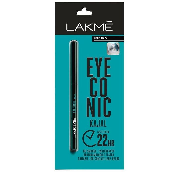 Lakme Eyeconic Kajal - Deep Black, 0.35g