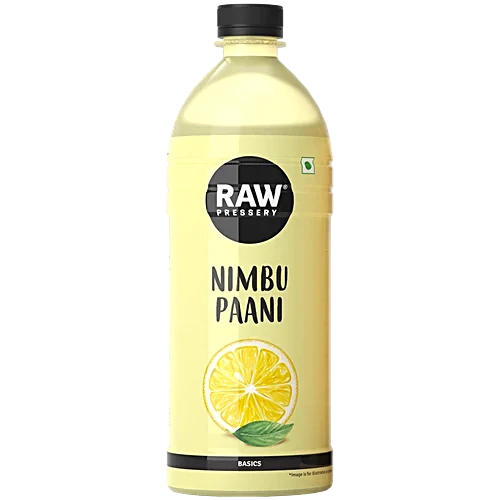 Raw Pressery Nimbu Paani PET Bottle, 750ml