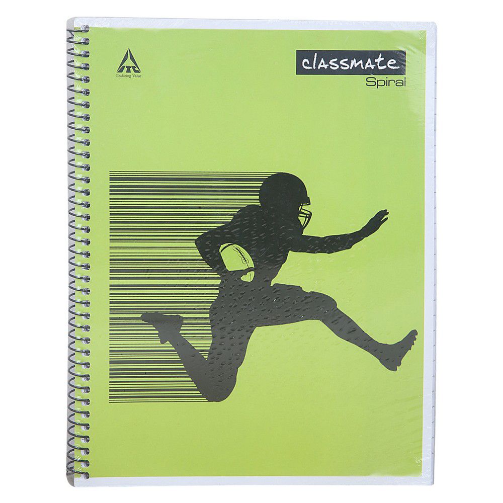 Classmate Spiral Notebook, 200 Pages