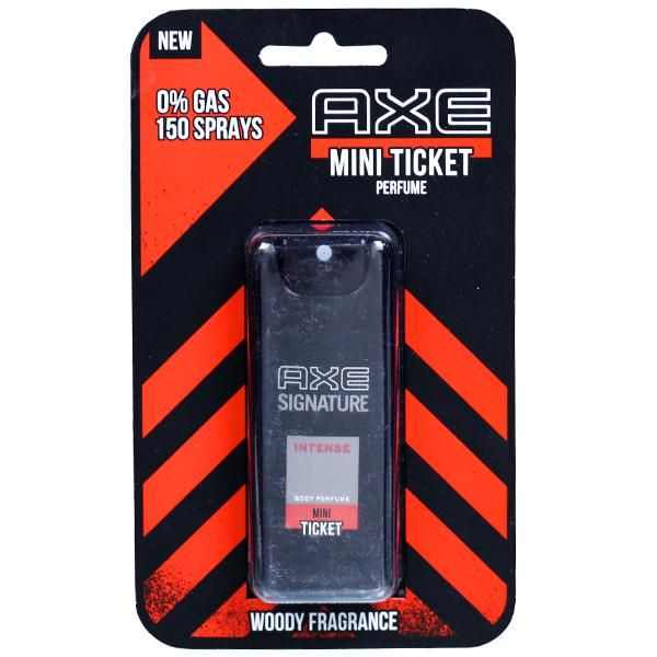 Axe Signature Mini Ticket Body Perfume - Intense, 10ml