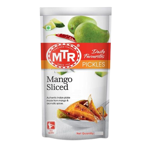 MTR Pickle Sachet Pouch - Mango Sliced, 60g