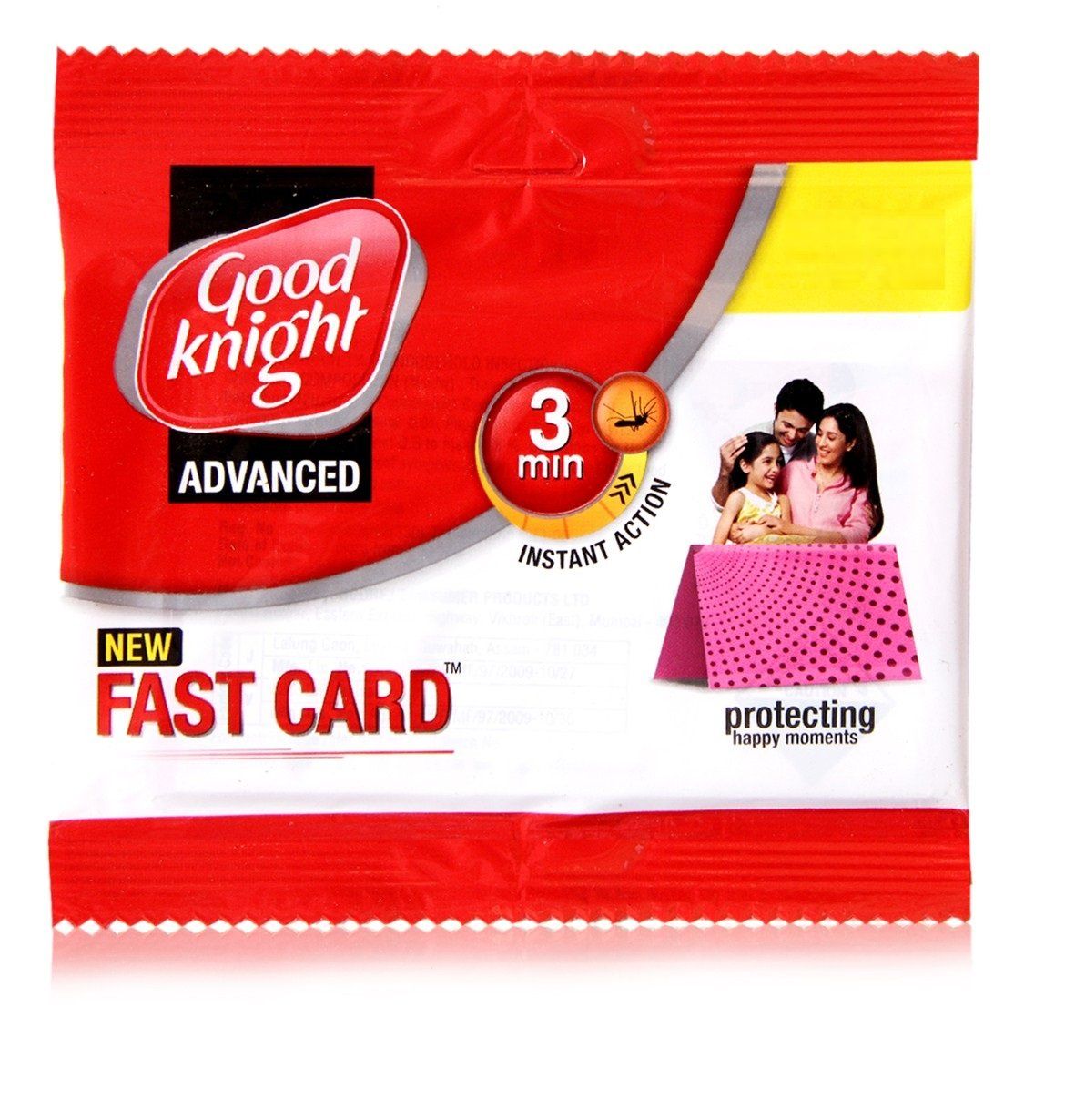 Good Knight (Rs.10) Advanced Fast Card, 10pcs