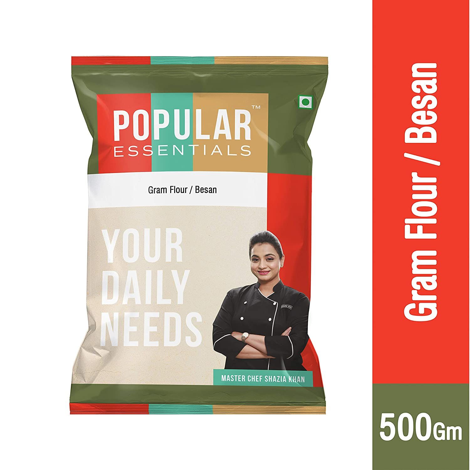 Popular Essentials Besan / Gram Flour, 500g