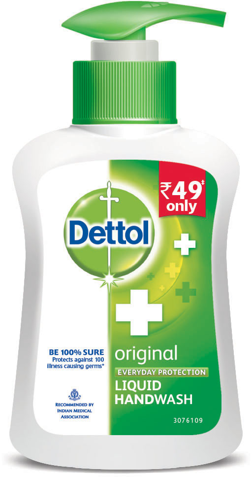 Dettol Hand Wash Pump - Original, 125ml