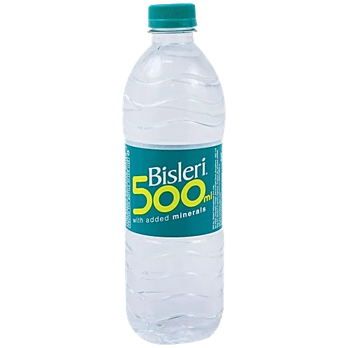 Bisleri Drinking Water Bottle, 500ml (Pack of 24)
