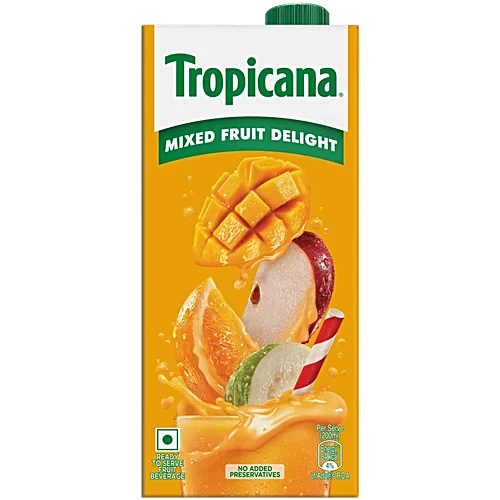 Tropicana Frutz Mixed Fruit Magic Beverage Tetra Pak, 180ml