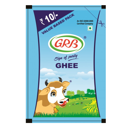 GRB (Rs.10) Ghee Pouch, 13ml