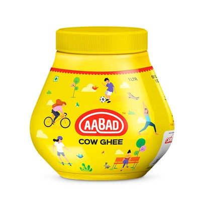 Aabad Cow Ghee Jar, 500ml