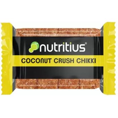 Nutritius Chikki - Coconut Crush, 100g