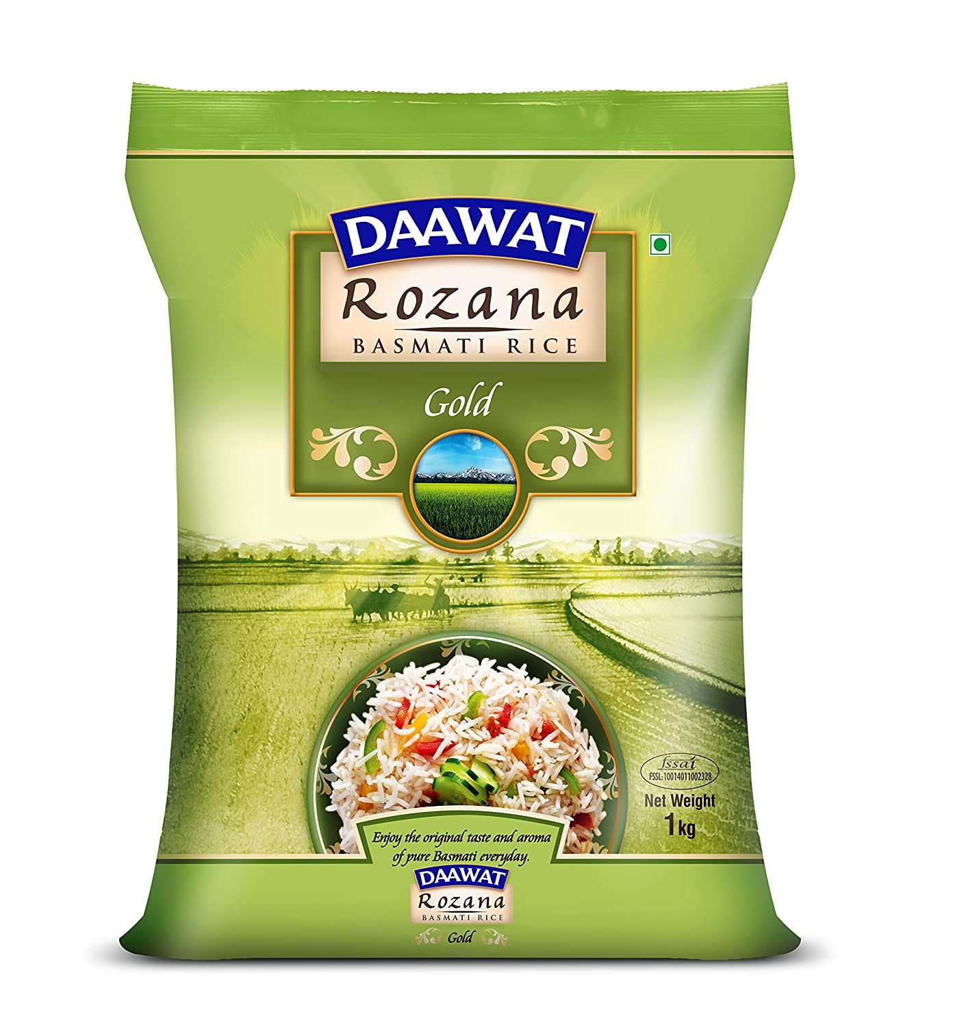 Daawat Rozana Gold Basmati Rice, 1kg