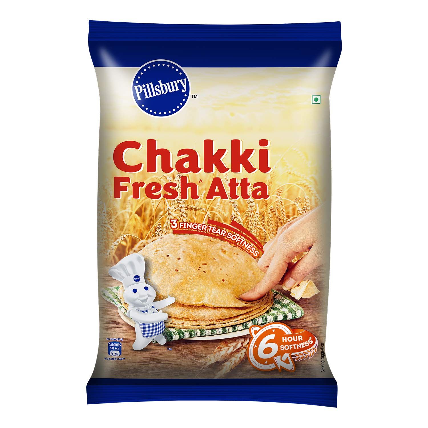Pillsbury Chakki Fresh Atta, 5kg