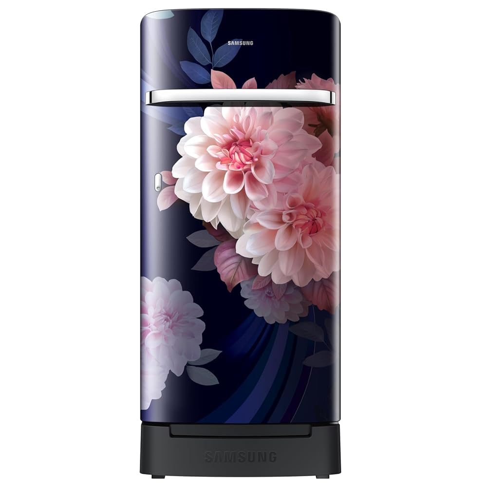 Samsung | RR21H2H25BB/HL/2026 | Single Door Refrigerator Direct Cool 5 Star (189L, Begonia Blue)