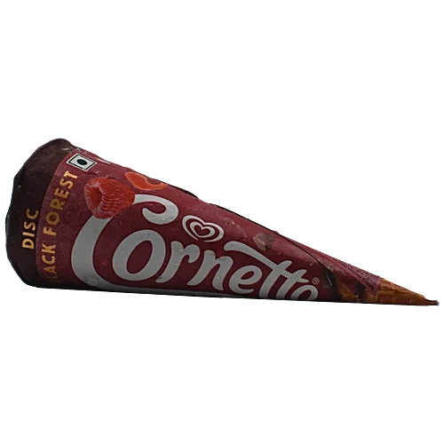 Kwality Wall's Cornetto Cone Ice Cream - Black Forest, 120ml