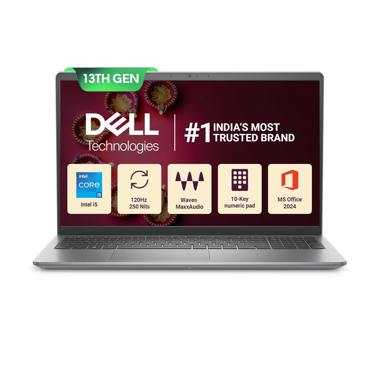 Dell | Vostro | Full HD Laptop (15.6 inch, 1.66kg, Intel Core i5, 16GB, 512GB, Grey)