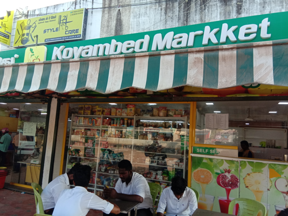 Koayambedu market 