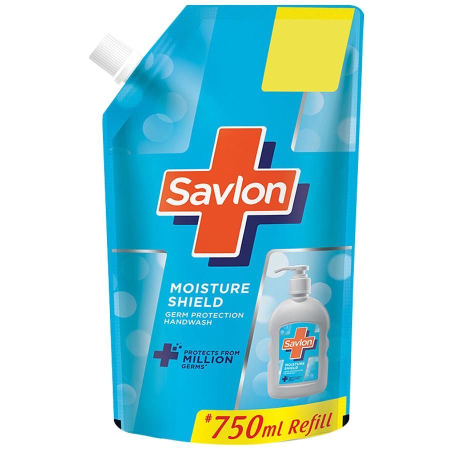 Savlon Hand Wash Refill - Moisture Shield, 750ml