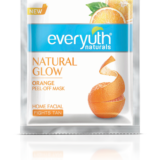 Everyuth Naturals Natural Glow Orange Peel Off Mask, 8g
