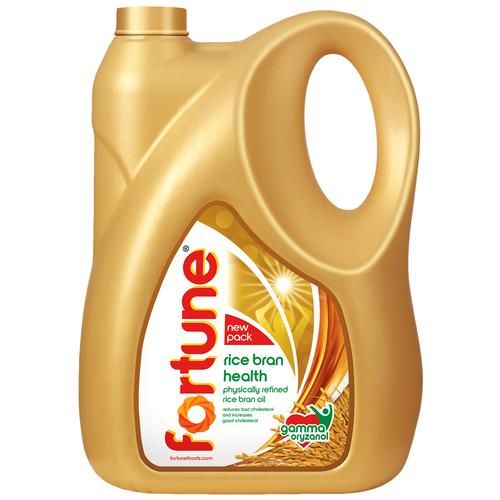 Fortune Rice Bran Oil Can, 5L