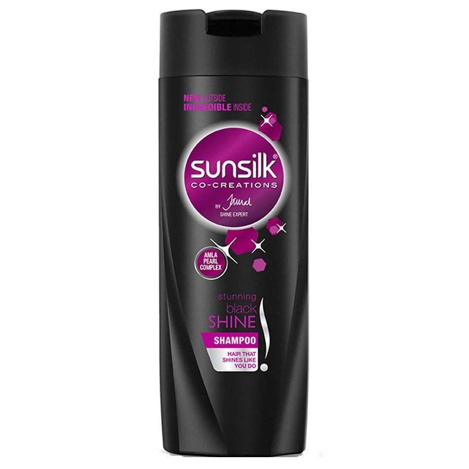 Sunsilk Shampoo - Stunning Black Shine, 80ml