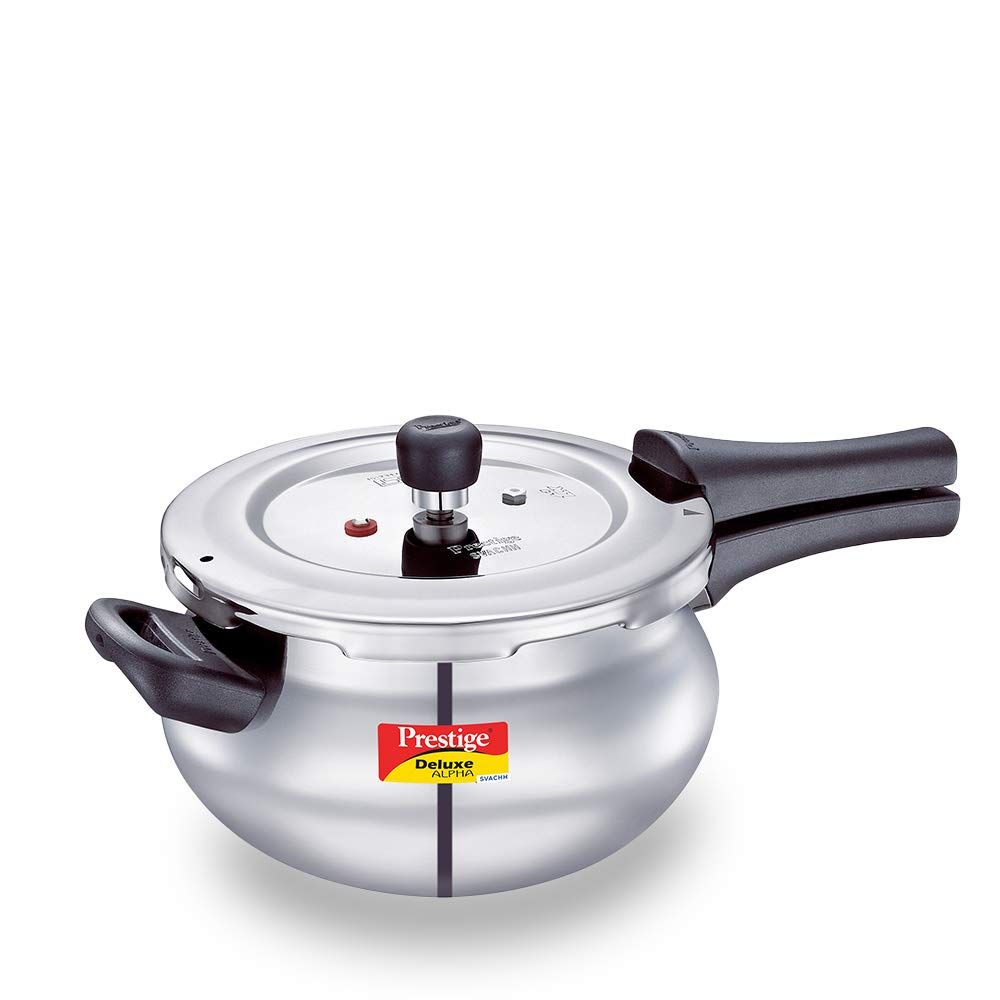 Prestige Svachh Spillage Control Alpha Junior Handi with Deep Lid, 4L (20268)