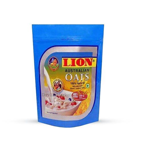Lion 100% Natural Oats Pouch - Australian, 500g (Get 200g Free)