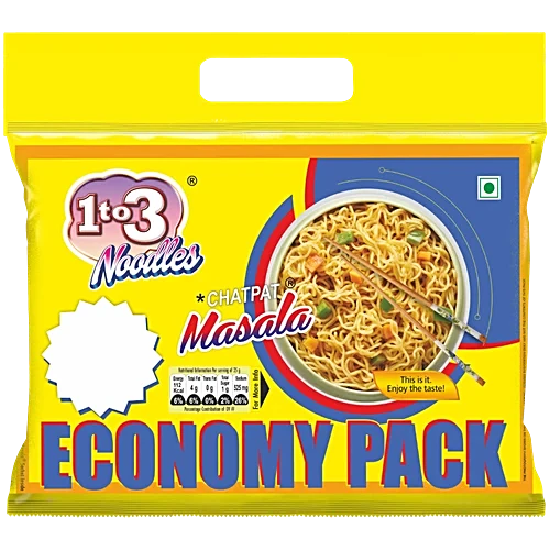 1to3 Instant Noodles Pouch - Chatpat Masala, 500g