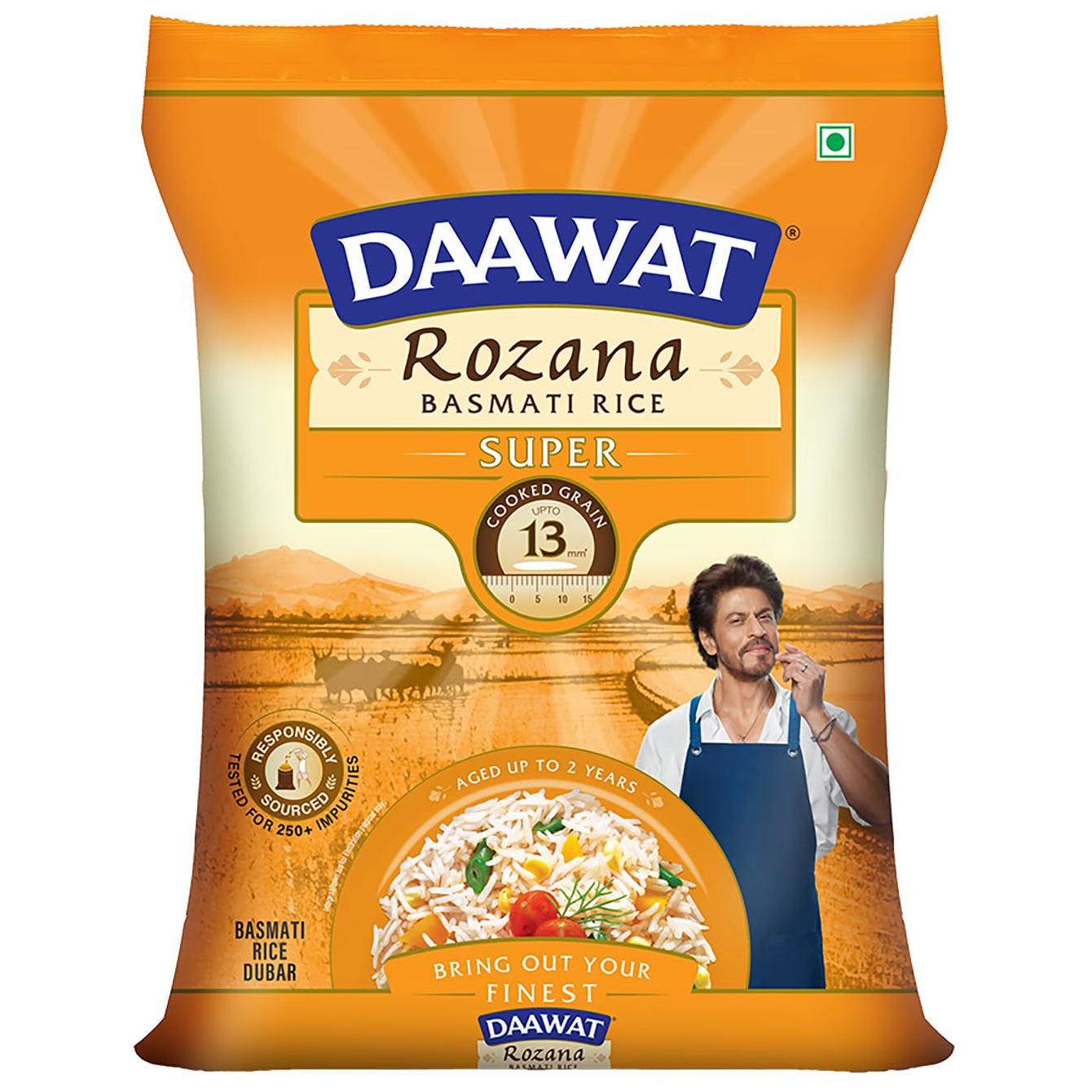 Daawat Rozana Super Basmati Rice Bag, 5kg