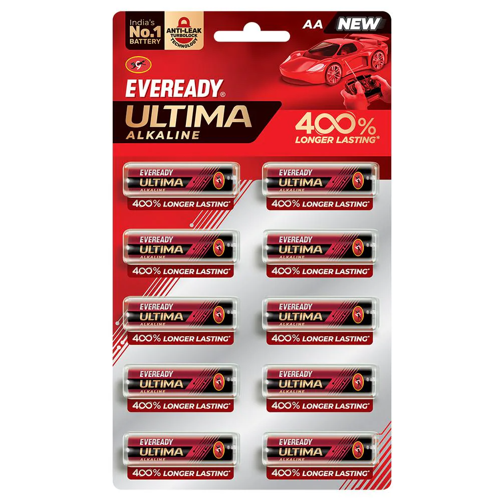 Eveready AA 2015 Alkaline Battery (Set of 10)