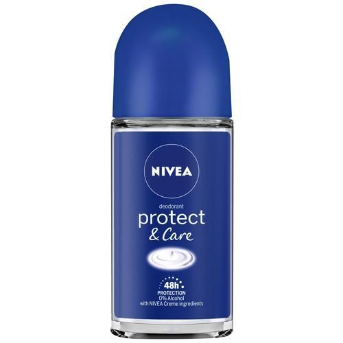 Nivea Roll On Deodorant - Deo Protect & Care, 50ml