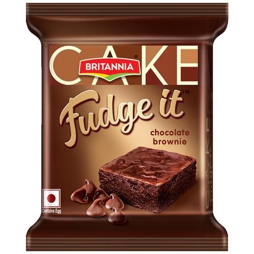 Britannia Fudge It Brownie Cake - Chocolate, 40g